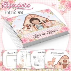 Livro do Bebê - Fazendinha Menina