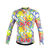 Camisa de Ciclismo Masculina Márcio May Manga Longa Funny Ride Wheels Tamanho G