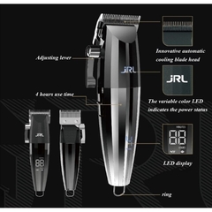 Imagem do JRL FF2020C + FF 2020T Máquina De Cortar Cabelo Elétrico Para Corte De Masculino Com Visor LED