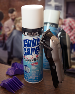 Spray Andis Cool Care - Para lubrificar e resfriar a lâmina