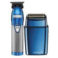 Combo Blue Babyliss Maquina de corte + Maquina de acabamento - Bivolt - comprar online