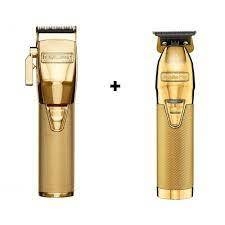 Kit Babyliss Gold FX Maquina de Corte + Maquina de acabamento