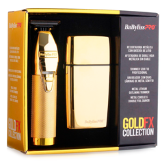 GoldFX Collection - Maquina de Acabamento Gold + Shaver Gold - (Bivolt)