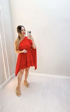 Vestido Camila - Vermelho - comprar online