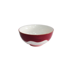 Bowl porcelana marsala