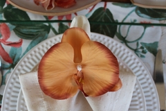 Porta-guardanapo orquídea ferrugem - HOMELIKE
