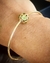 Imagem do Joalheria Particular - Bracelete em ouro amarelo 18k com esfera decorada com peridotos.