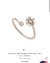 Hstern - Anel de Ouro Nobre 18K com diamantes cognac - Flores - loja online