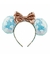 TIARA LAÇO ROSE ORELHAS AZUL PAETÊS MINNIE DISNEY OFICIAL - comprar online