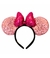 TIARA LAÇO PINK ORELHAS ROSA MINNIE PAETÊS DISNEY na internet