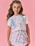 CONJUNTO INFANTIL MENINA URSINHA LILÁS CINTI