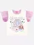 CONJUNTO INFANTIL MENINA PRINCESS LILÁS CINTI na internet