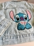 JAQUETA JEANS LILO STITCH BORDADO - LOJA JUJU BABY