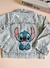 JAQUETA JEANS LILO STITCH BORDADO