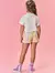 CONJUNTO INFANTIL MENINA ARCO-ÍRIS LARANJA NEON CINTI - comprar online