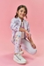 JAQUETA INFANTIL FLORAL LILÁS URSO PUNHO ELÁSTICO CINTI - comprar online