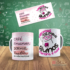 Caneca Xícara Flork Professor | Lágrimas dos Meus Alunos - comprar online