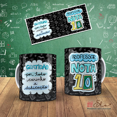 Caneca Xícara Flork Professor | Professor Nota 10