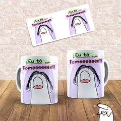 Caneca Xícara Engraçada Flork Bento | EU TÔ COM FOME