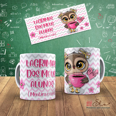 Caneca Xícara Flork Professora | Lágrima dos Alunos