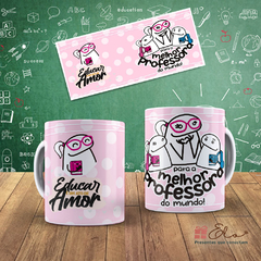 Caneca Xícara Flork Professor | Melhor Professor do Mundo - comprar online