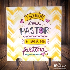 Azulejo Quadro O Senhor é o Meu Pastor