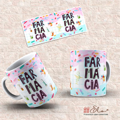 Caneca de Porcelana Farmacia