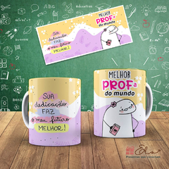 Caneca Xícara Flork Professora | A Melhor Professora do Mundo