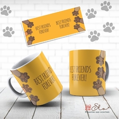 Caneca de Porcelana Pet Best Friend Forever