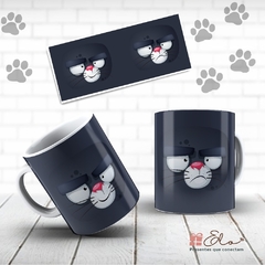 Caneca de Porcelana Pet Gato Black