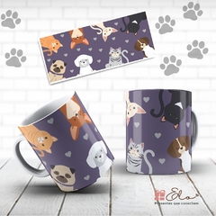 Caneca de Porcelana Pet Universo Animal