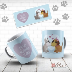 Caneca de Porcelana Pet Pacotinho de Amor