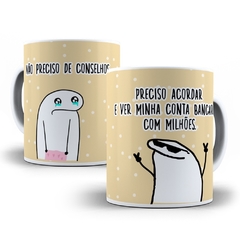 Caneca de Porcelana Flork Bento - Não preciso de conselho