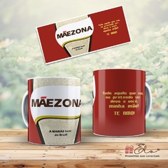 Caneca de Porcelana - Mãezona