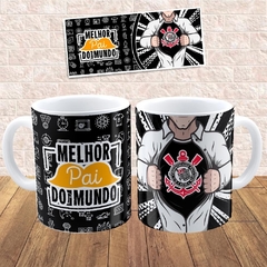 Caneca Xícara Pai Torcedor | Melhor Pai do Mundo