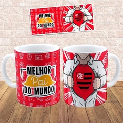 Caneca Xícara Pai Torcedor | Melhor Pai do Mundo 2