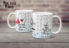 Caneca Xícara Flork | Pai você é meu Herói