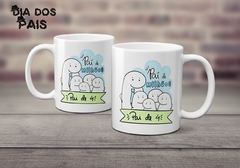 Caneca Xícara Flork | Pai de milhões $ Pai de 4