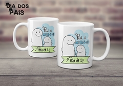 Caneca Xícara Flork | Pai de milhões $, Pai de 1