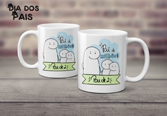 Caneca Xícara Flork | Pai de milhões $, Pai de 2