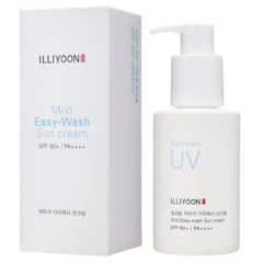 Mild Easy Wash Sun Cream 150ml ILLIYOON