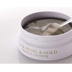 Black Pearl &Gold Hydrogel Eye Patch Petitfee - comprar en línea