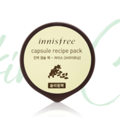 Capsule Recipe pack Rice Innisfree