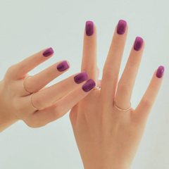 N Tint Purple Nail 30pcs ohora