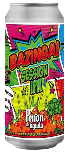 Peñon del Aguila bazinga Session Ipa