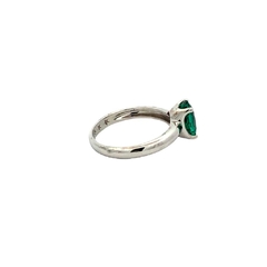 Tourmaline and diamond ring in 18 kt gold - buy online