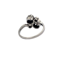 Pinch Ring Platinum 950 and Certified Diamonds - buy online