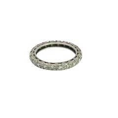 VALUABLE 950 PLATINUM AND DIAMONDS ENDLESS RING