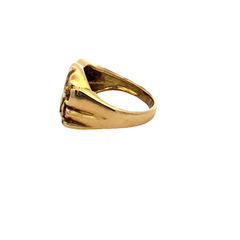 Modern Solid 18kt Gold Lady Ring Elephants - buy online