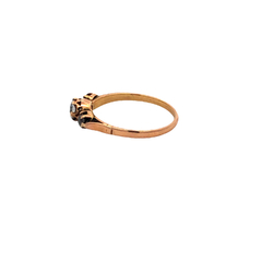 Solitarie Ring Oro 18 Kt Y on internet